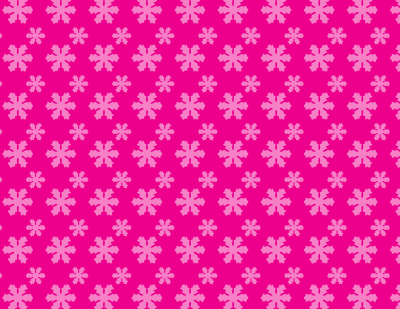 Snowflake pattern pink background clipart