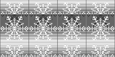 Snowflakes 2 clipart