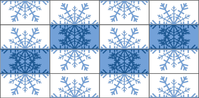 Snowflakes 3 clipart