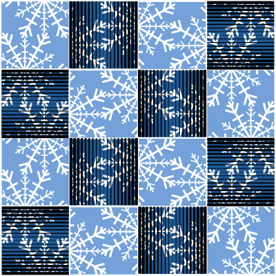 Snowflakes 5 clipart