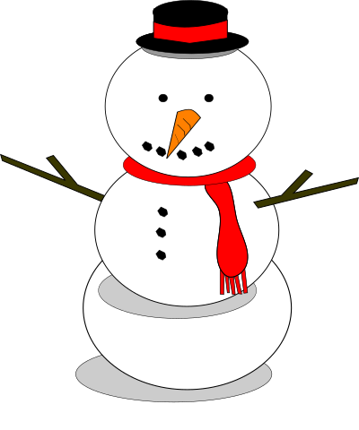 Snowman clipart