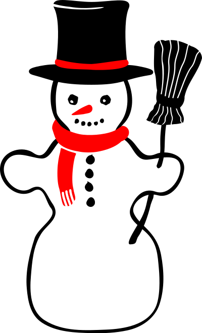 Snowman clipart
