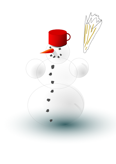 Snowman clipart
