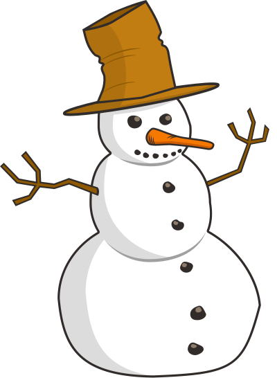 Snowman clipart