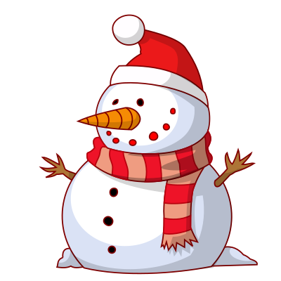 Snowman clipart