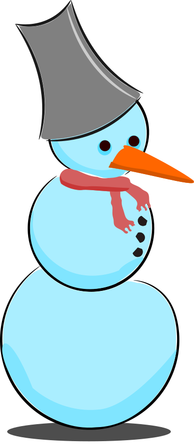 Snowman clipart