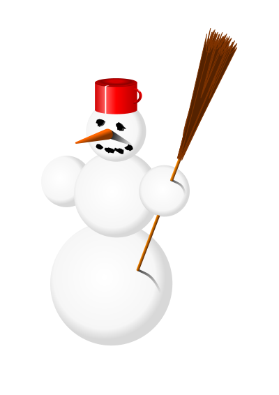 Snowman 2 clipart