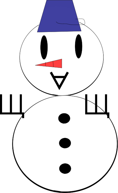 Snowman clipart