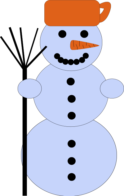 Snowman clipart
