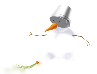 Snowman clipart