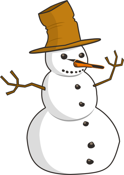 Snowman clipart