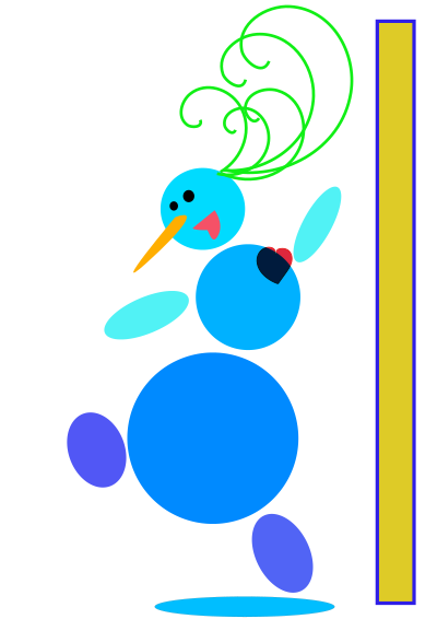 Snowman clipart