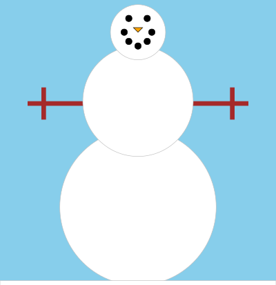 Snowman clipart
