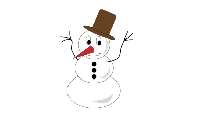 Snowman clipart