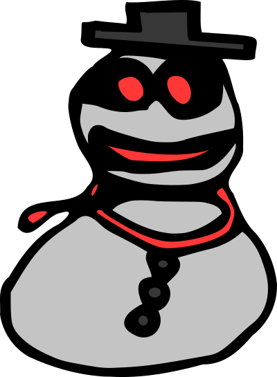 Snowman clipart
