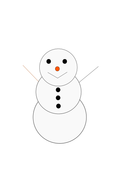 Snowman , bałwan clipart