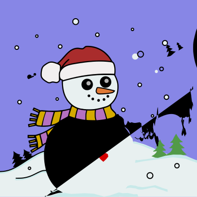 Snowman - Colour Remix clipart