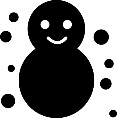 Snowman Icon clipart
