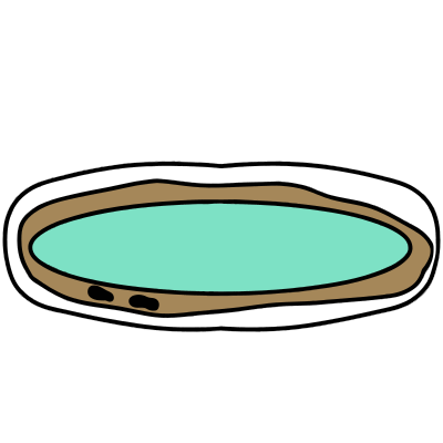 Snowman scene 13 clipart