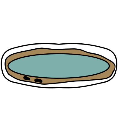 Snowman scene 14 clipart