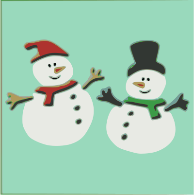 Snowman02 clipart