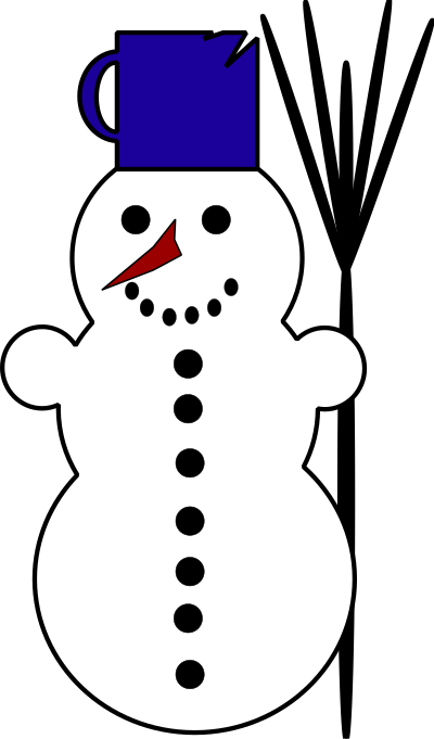 Snowman2 clipart