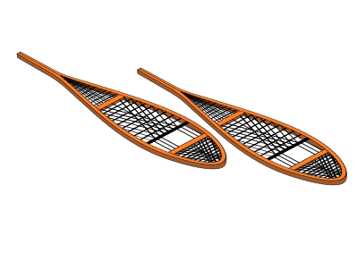 Snowshoes clipart