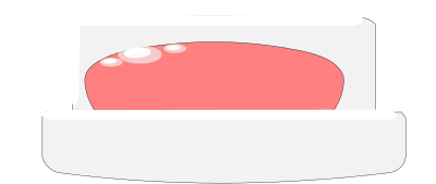 Soap dish clipart