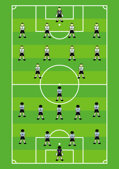 Soccer Field clipart