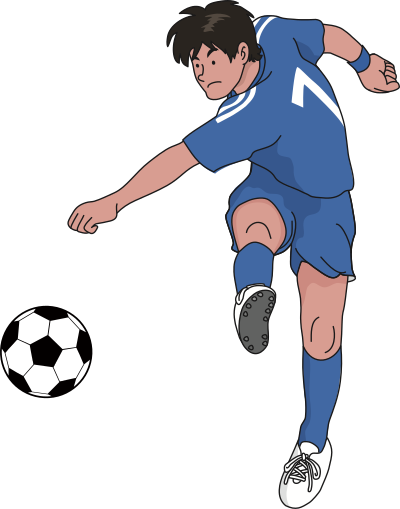 Soccer Player (#1) clipart