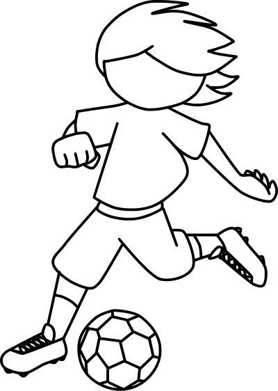 Soccer Player (#3) clipart