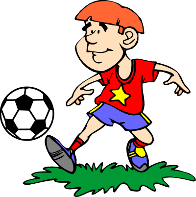 Soccer Player (#4) clipart