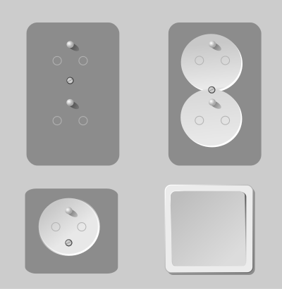 Sockets clipart