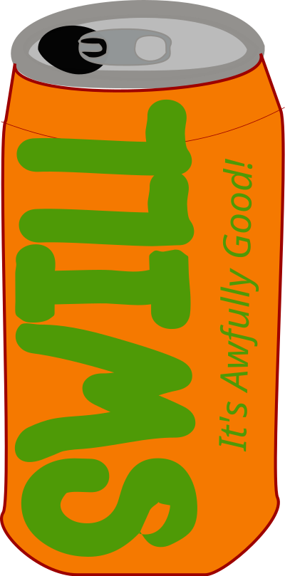 Soda Can "Swill" clipart