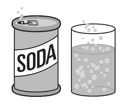 Soda Fizzing clipart