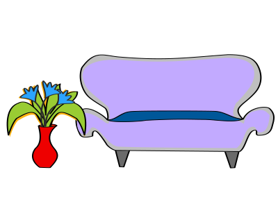 Sofa clipart