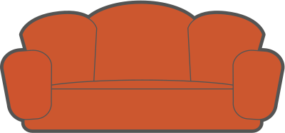 Sofa clipart