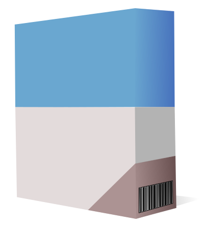 Software box 1 clipart