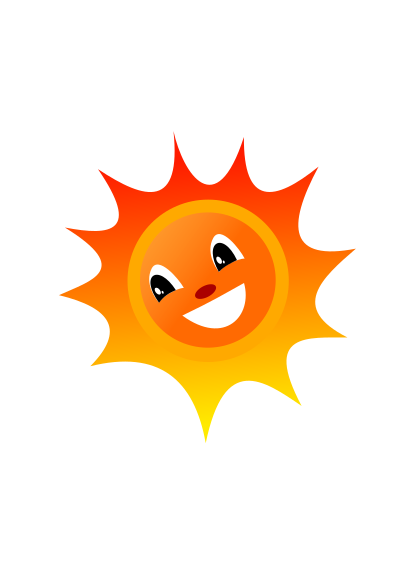 SOL SUN clipart