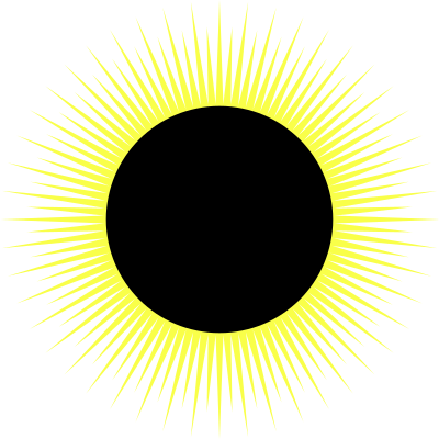 Solar Eclipse 2 clipart