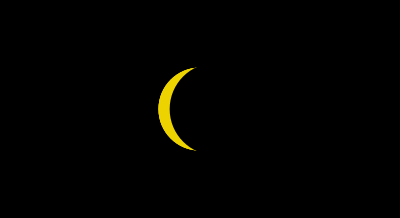 Solar eclipse clipart