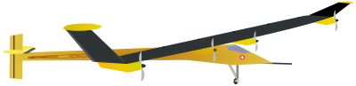 Solar impulse clipart