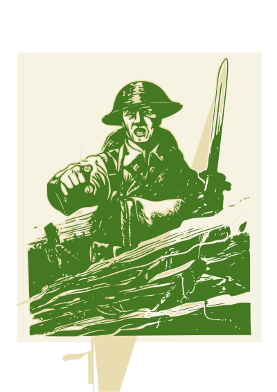 Soldier 01 clipart