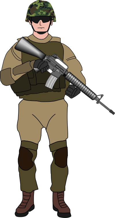 Soldier clipart