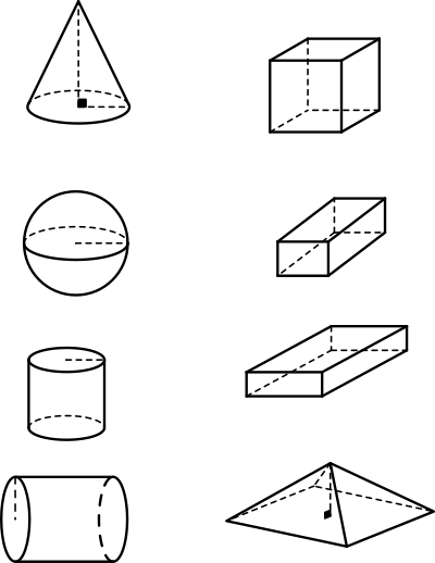 Solides clipart