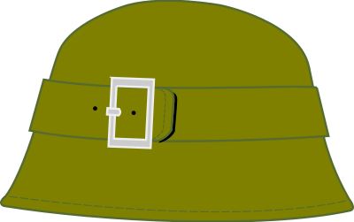 Sombrero Campana 02 clipart