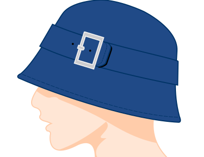 Sombrero Campana 03 clipart