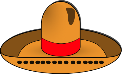 Sombrero dave pena 01 clipart