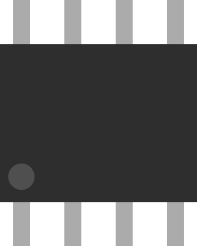 SOP-8 SMD IC Package clipart