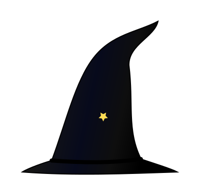 Sorcer hat clipart